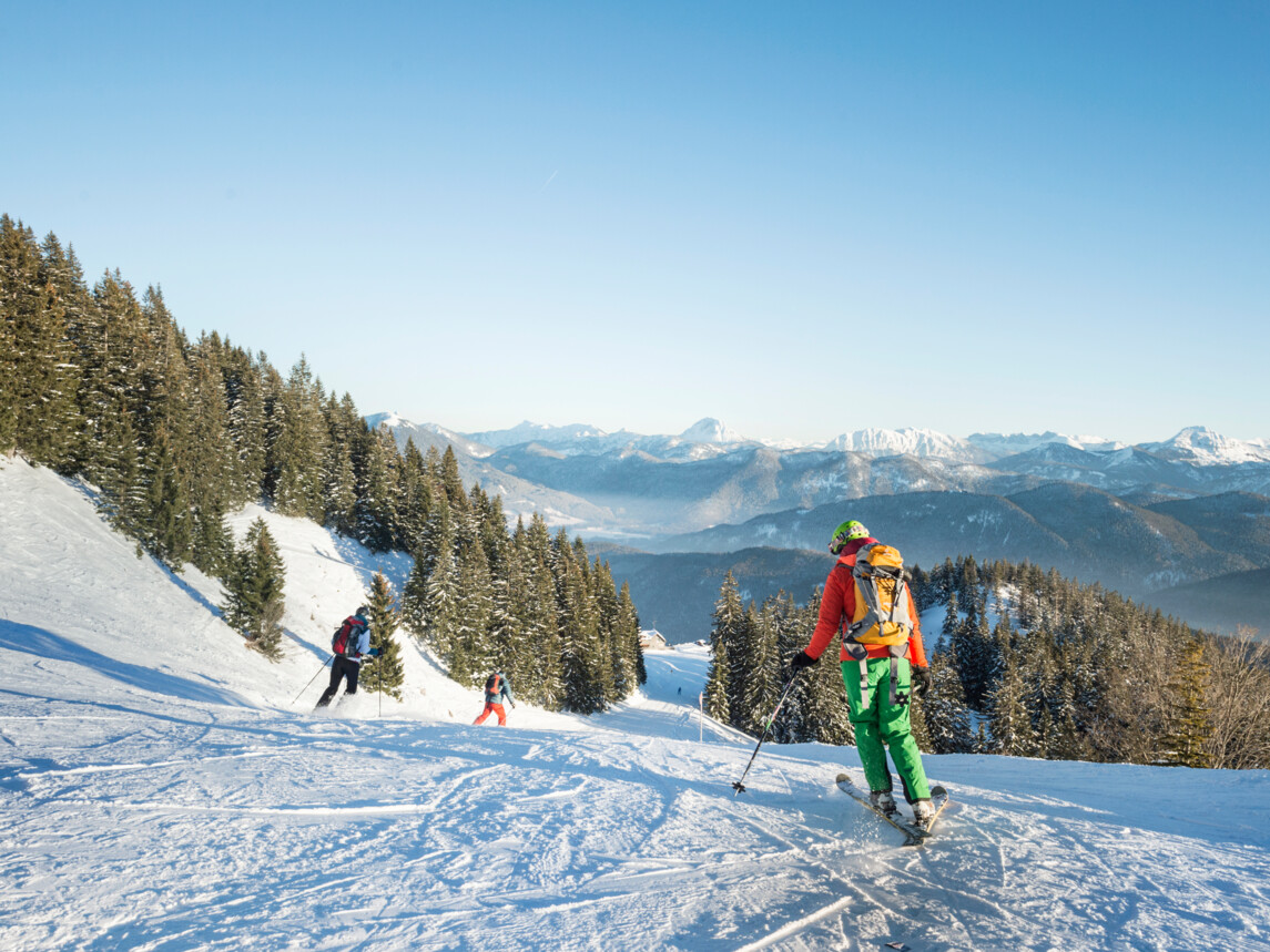 Skifahren auf dem Brauneck