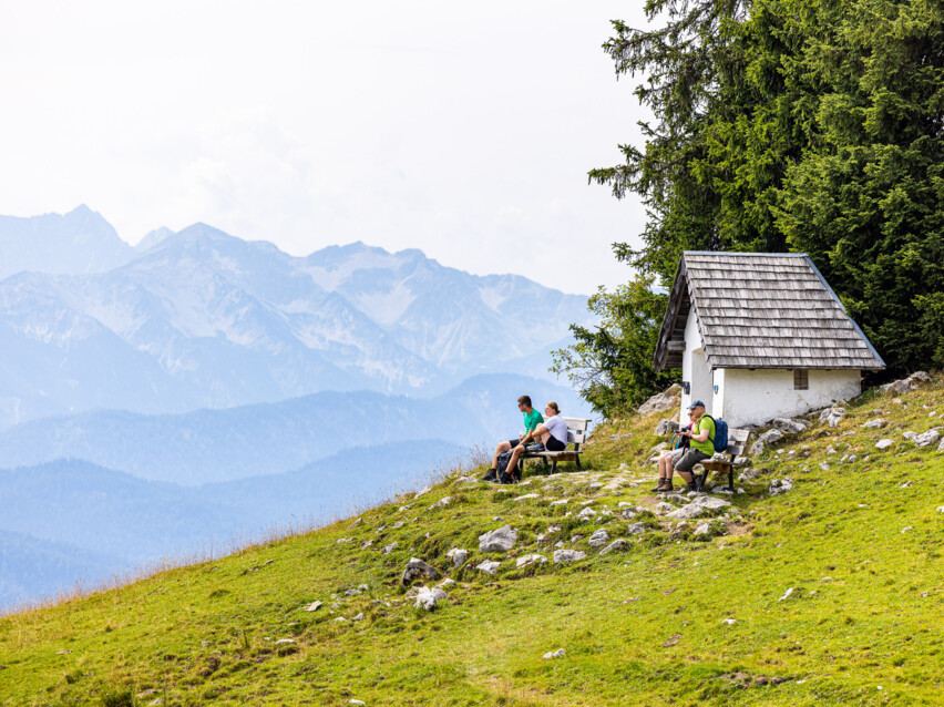 Rast am Höhenweg Brauneck