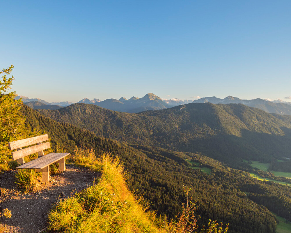 Bank auf dem Grasleitenstein 