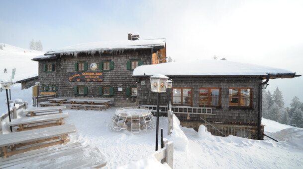 Flori Hütte im Winter