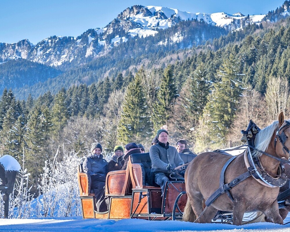 Pferdeschlittenfahrt Lamprechthof