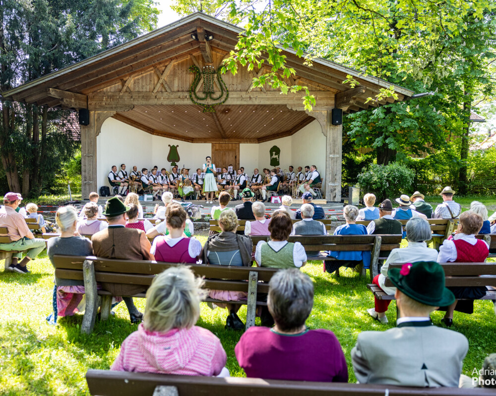 Kurkonzert im Lenggrieser Kurgarten