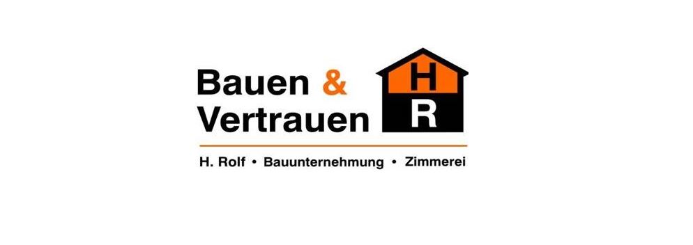 Bauunternehmen Rolf Logo