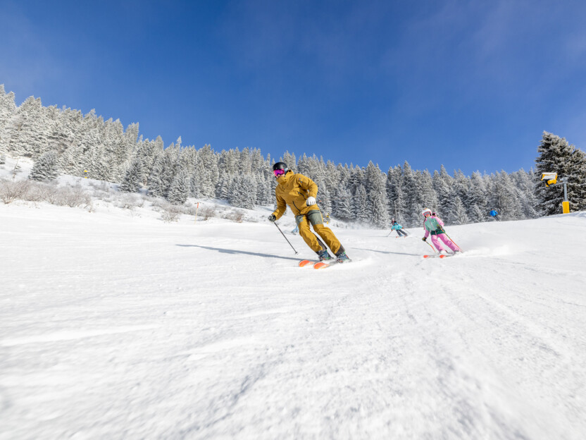Tourismus Lenggries, Foto: A. Greiter, Skifahren in Lenggries Skifahren in Lenggries