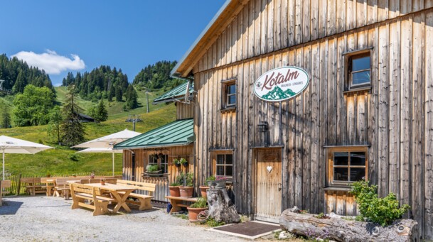 Tourist Information Lenggries, Kotalm im Sommer