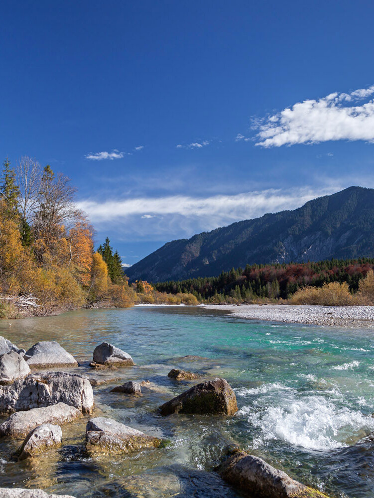 Herbststimmung an der Isar