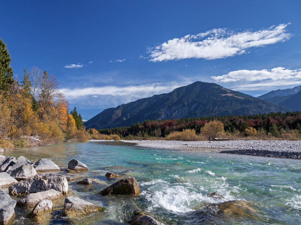 Herbststimmung an der Isar