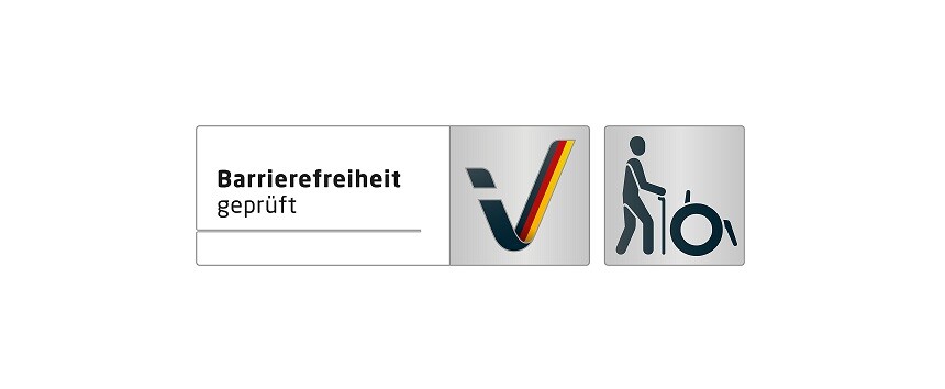 Logo Reisen für Alle: Barrierefreiheit geprüft 