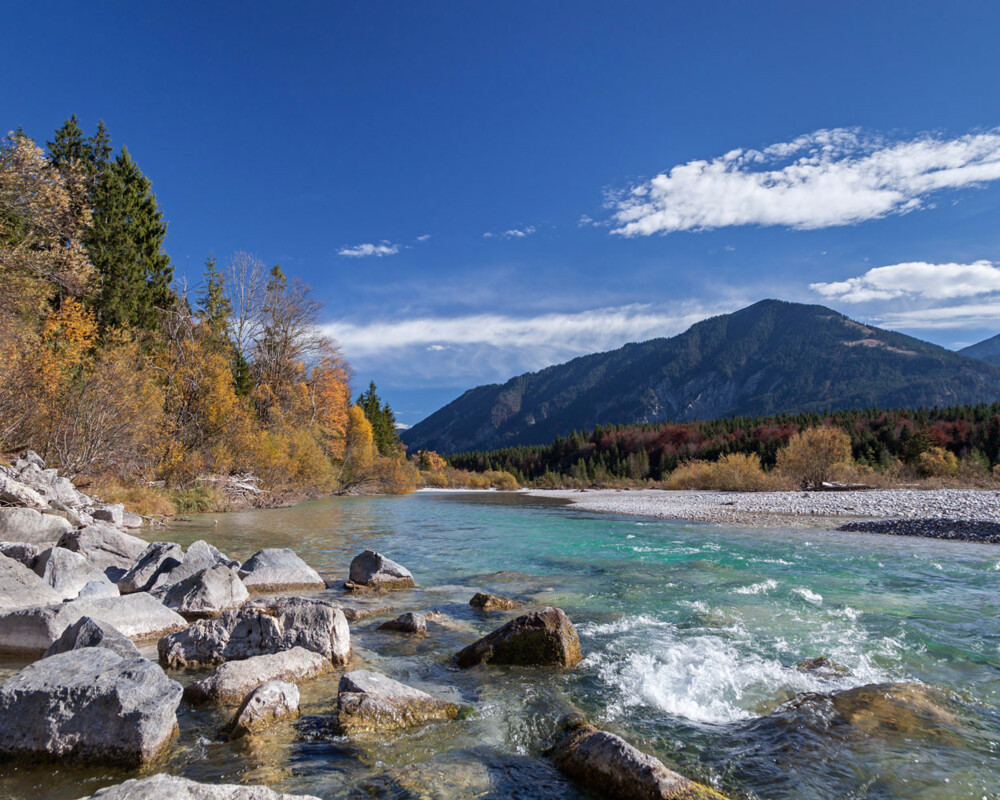 Herbststimmung an der Isar