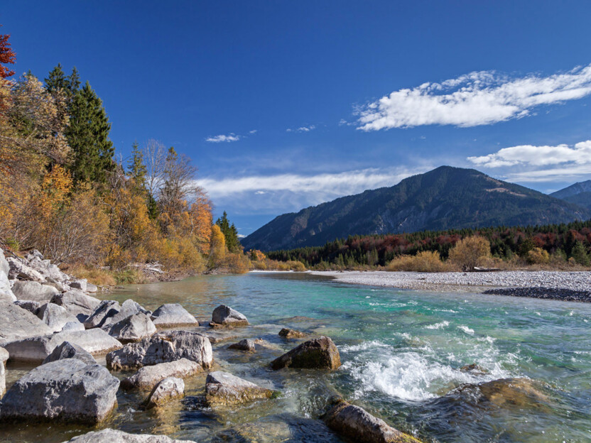 Herbststimmung an der Isar