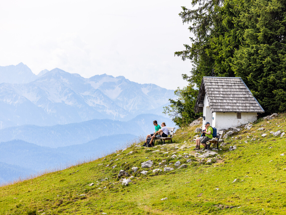 Rast am Höhenweg Brauneck