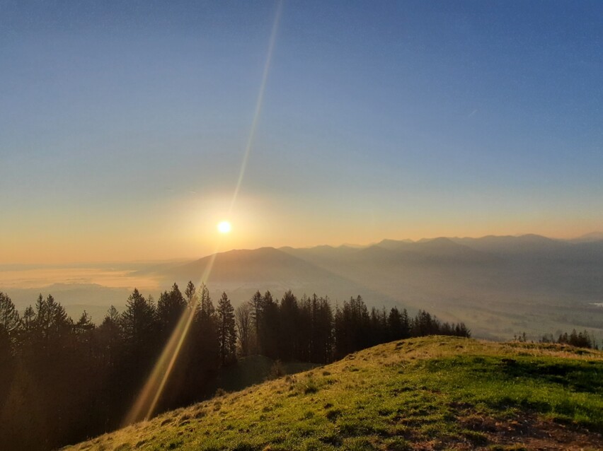Sonnenaufgang am Heiglkopf
