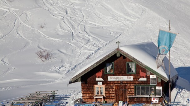 Finstermünzalm im Winter