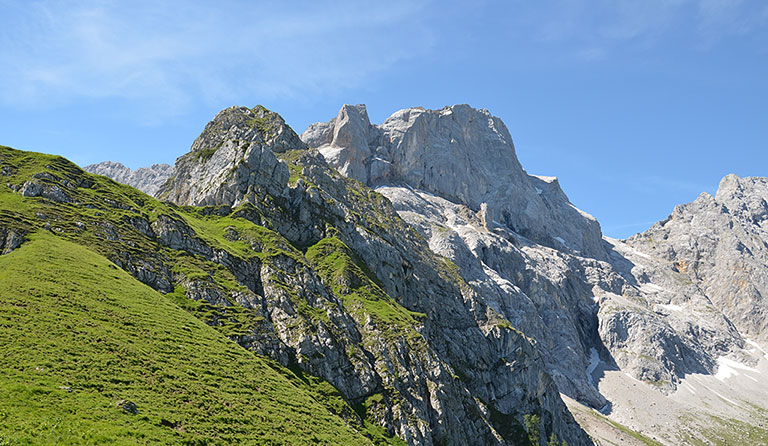 geführte Gästewanderung im Rahmen des Lenggrieser Wanderherbst zur Torscharte